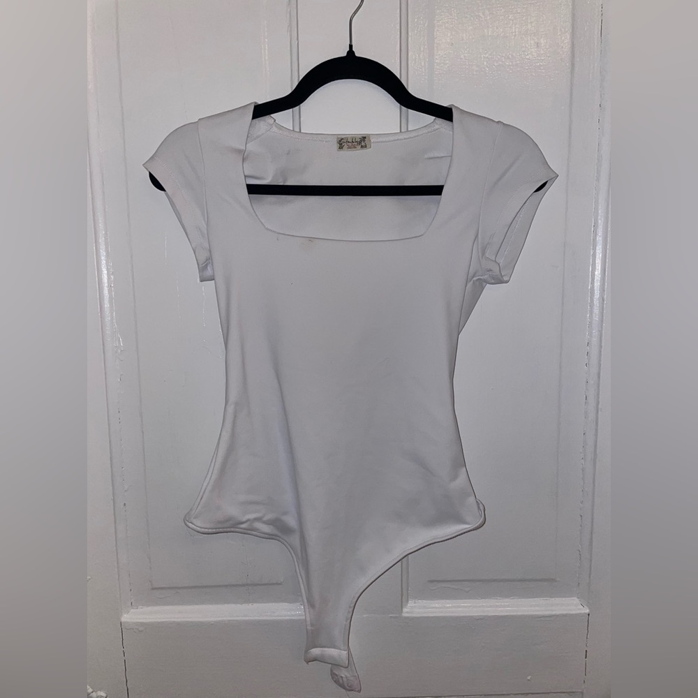 Free People Fair and Square Neck Body Suit